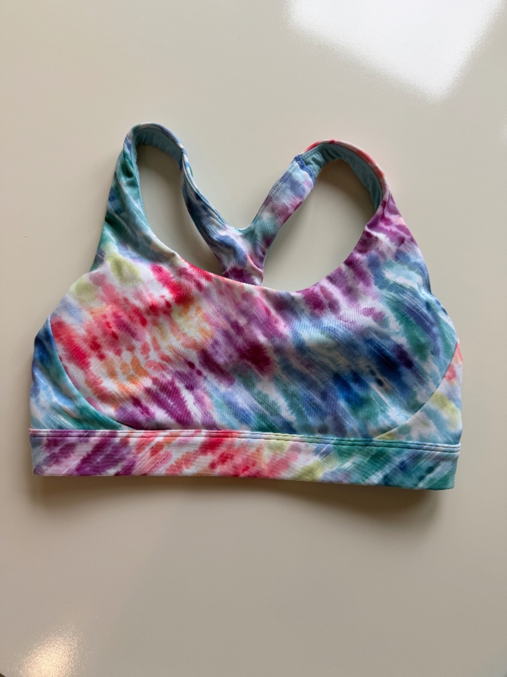Athleta multicolor Women's sports bra, women's size S